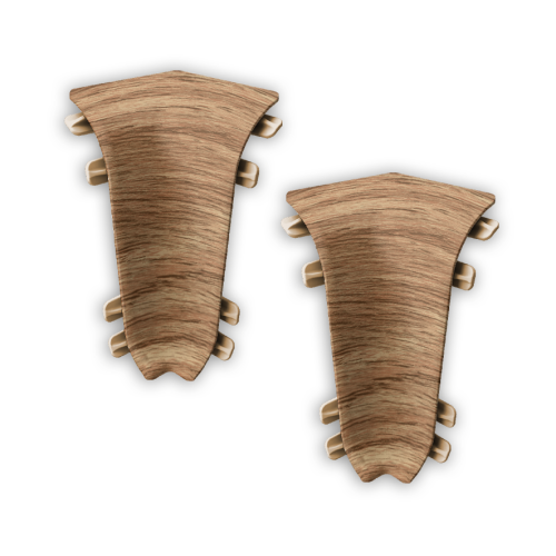 201 Угол внутренний Лексида 55мм Дуб (20/25шт)