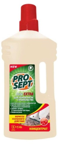 Средство для уборки после строительства Duty Extra концентрат 1л