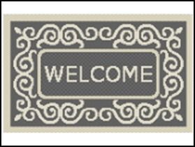 Коврик придверный Петра/Mate (22С78-ВИ) 0.5*0.8 sz2870/a1/19