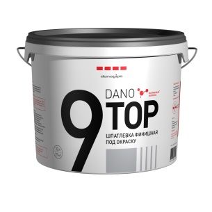 Шпатлевка DANO TOP 9 полимерная (16,5 кг) /48