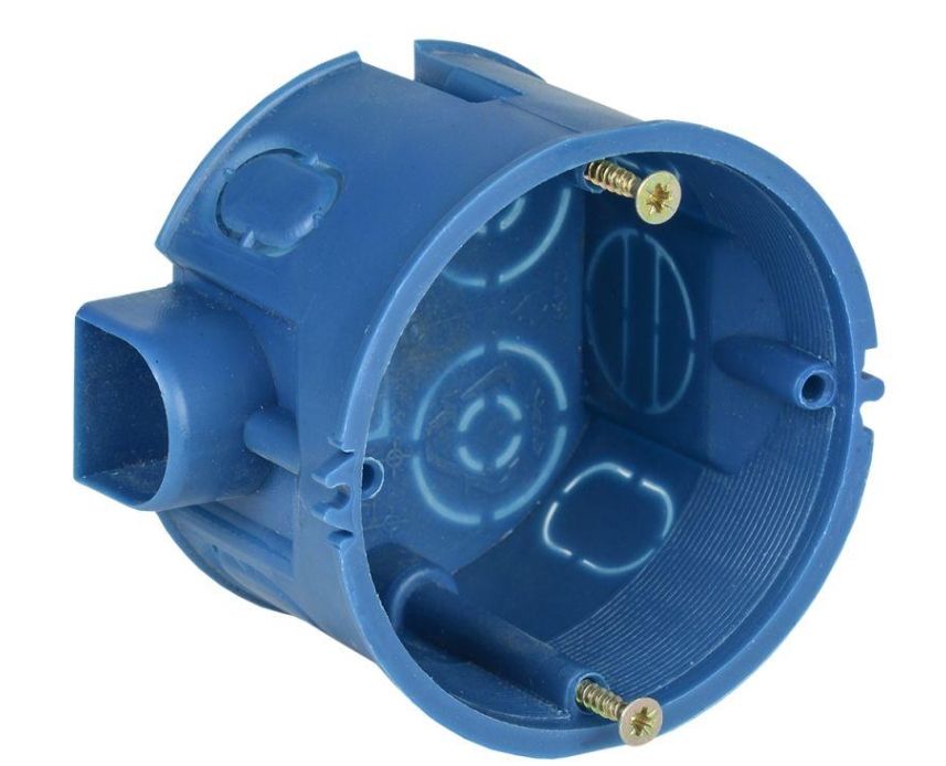 Коробка установочная для твердых стен 68 x 45 IEK блочная