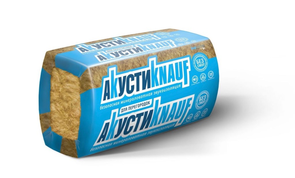 Утеплитель ТеплоKNAUF АкустиКNAUF 037 50х610х1230 (уп.16шт 12м2 0,6м3) (36) плита