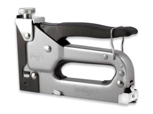 Степлер мебельный тип скобы 53 6-14 мм регулировка силы удара TULIPS