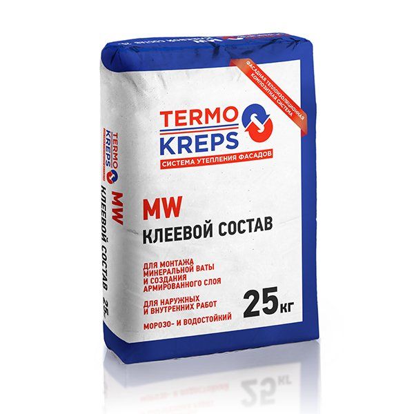 Клей для минеральных плит КРЕПС Termokreps MW (25 кг) /56