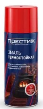Эмаль аэрозольная термостойкая ПРЕСТИЖ белая (425 мл)