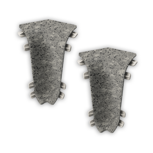 163 Угол внутренний Лексида 55мм Гранит серый (20шт) 