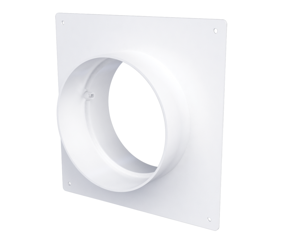 Соединитель круглых каналов с накладной пластиной D=100 10SKNP (Эра)