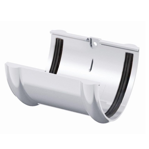 Соединитель желоба ТН белый (70) 