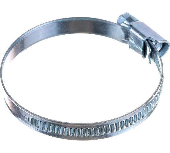 Хомут червячный 50-70/9 мм цинк (25 шт)