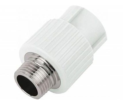 Муфта комб. ТМ н/р D32х1/2 , (180) ППРС (полипропилен)