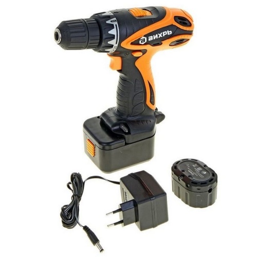 Дрель-шуруповерт аккумуляторная ДА-12-1 1,5 А/ч Вихрь