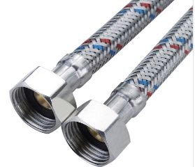 Подводка СТМ для воды сталь 1/2 г/г 80 см