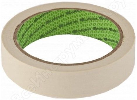 Лента малярная 17мм х 25м на бумажной основе