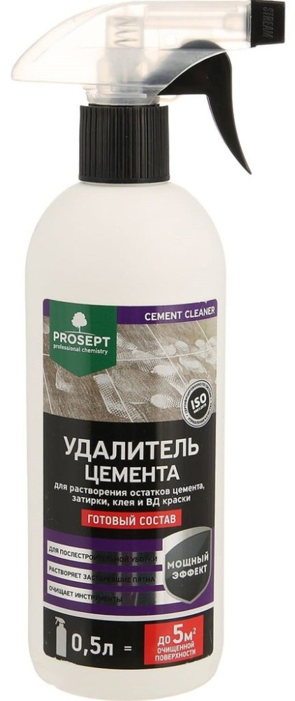 Удалитель цемента Просепт CEMENT CLEANER готовый состав (0,5 л)