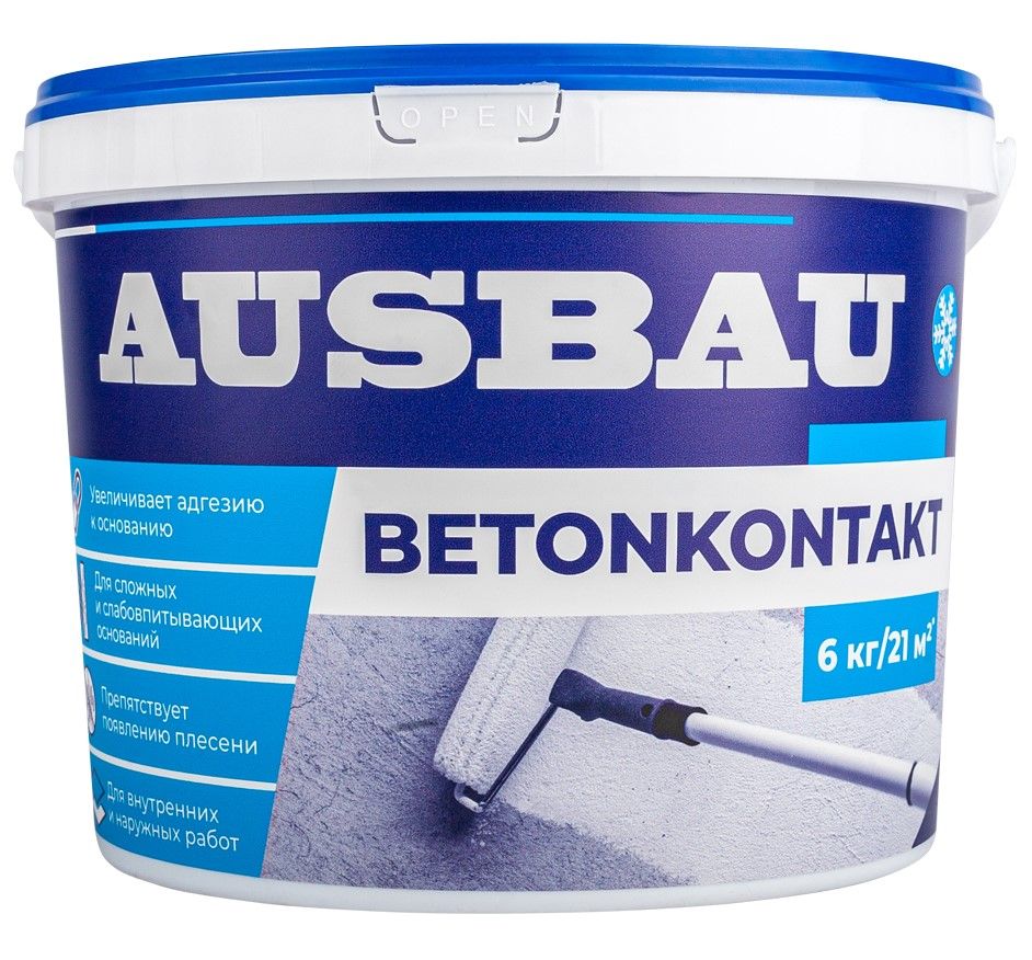 Бетоноконтакт AUSBAU BETONKONTAKT (6 кг) /90