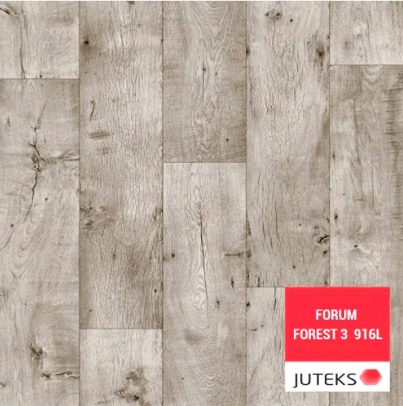 Линолеум бытовой JUTEKS FORUM FOREST 3 916L 3,15м 4,8/0,4/2,6 кг/кв м