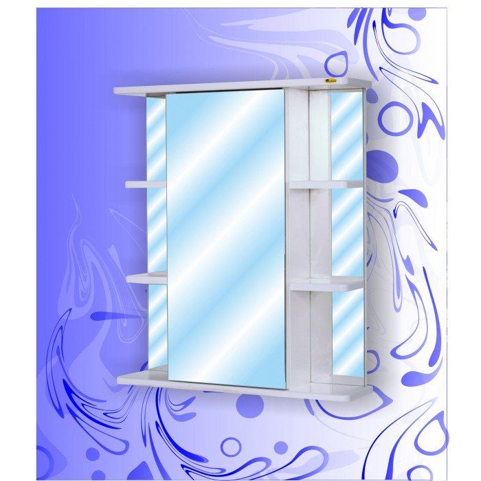 Шкаф-зеркало Вега 600 венге