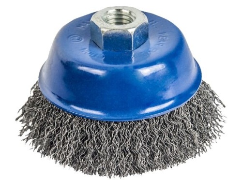 Кордщетка для МШУ чашеобразная мягкая 90 мм М14 ПРАКТИКА
