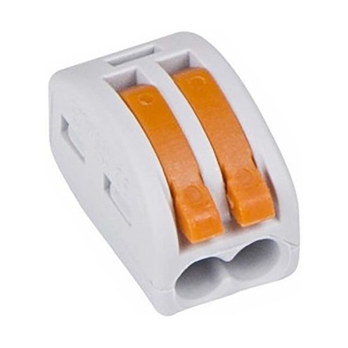 Соединительная клемма многоразовая 2-х проводная серая (0,08-4 мм2)(3 шт.) (пакет) PROconnect Соединительная клемма многоразовая 2-х проводная серая (0,08-4 мм2)(3 шт.) (пакет) PROconnect