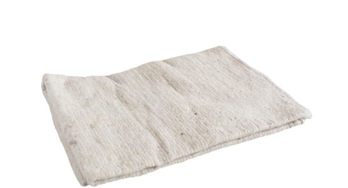 Тряпка для пола 60х80см белая большая 260гр/м рулон York