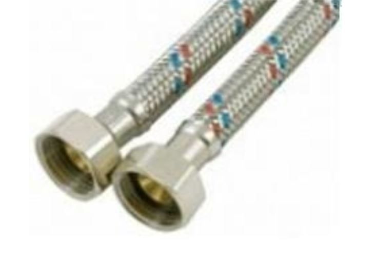 Подводка СТМ для воды сталь 1/2 г/г 150 см CWFHF150