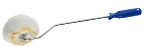 Валик угловой с ручкой "ПОЛИАМИД" ворс 12 мм, ширина 50мм, d ручки-6мм