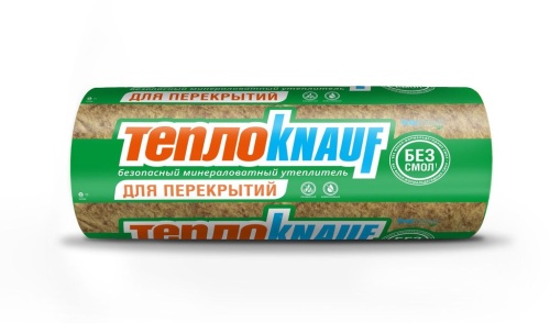 Утеплитель ТеплоKNAUF для Перекрытий 040 50х1220х7380 (уп.2шт 18м2 0,9м3) (32) рулон
