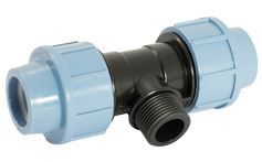 Тройник с нар. резьбой TM 265011 ф32 х1"