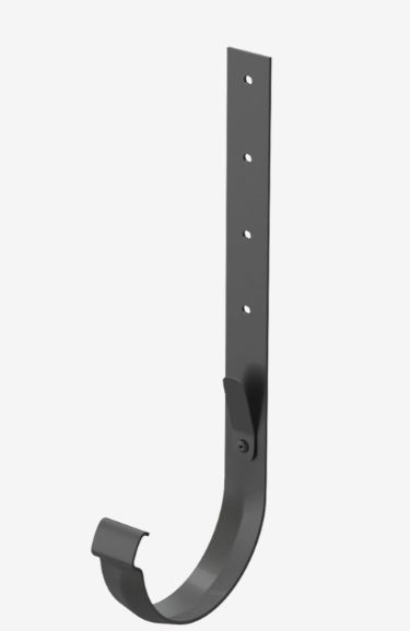 Кронштейн желоба Lux графит металл