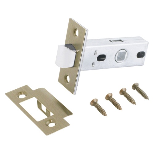 Защелка Аллюр МАВ L45-8 мат.бронза 25мм б/ручек