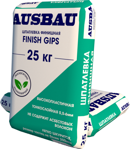Шпатлевка AUSBAU FINISH GIPS (25 кг) /50
