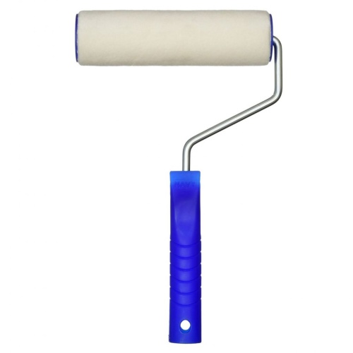 Валик 180 мм Velur NAVY с рукояткой ворс 4мм
