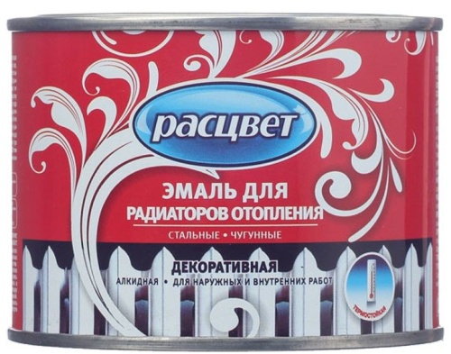 Эмаль для радиаторов Расцвет (0,5 кг)