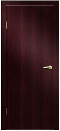 Дверное полотно ламинированное ДГ-01 Венге черное (800)