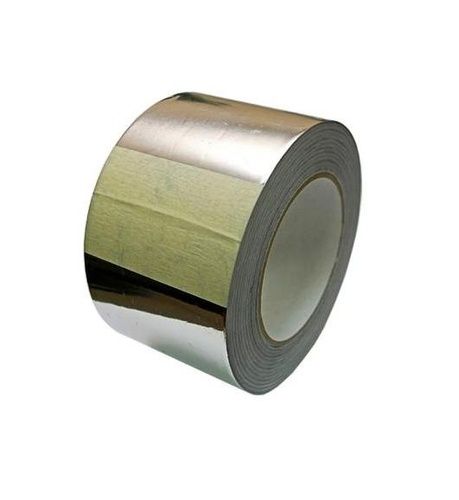 Лента клеящая металлизированная 48мм х 50м универсальная