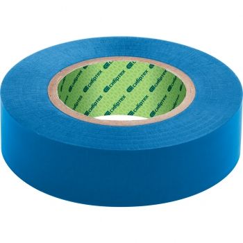 Изолента ПВХ синяя 19мм х 20м 130мкм