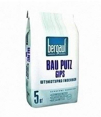 Штукатурка BERGAUF Bau Putz Gips (5 кг) /6