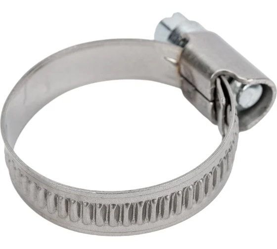 Хомут червячный 20-32/9 мм нерж. (25 шт)