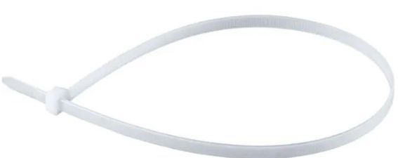 Хомут кабельный 2,5х150 нейлон белый 71 032 NCT-025-150-100/WH Navigator 71032 (100шт)