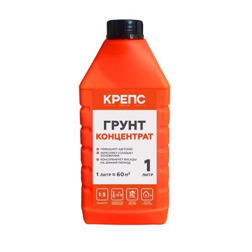 Грунт концентрат 1:5 КРЕПС зимний (1 л) /360