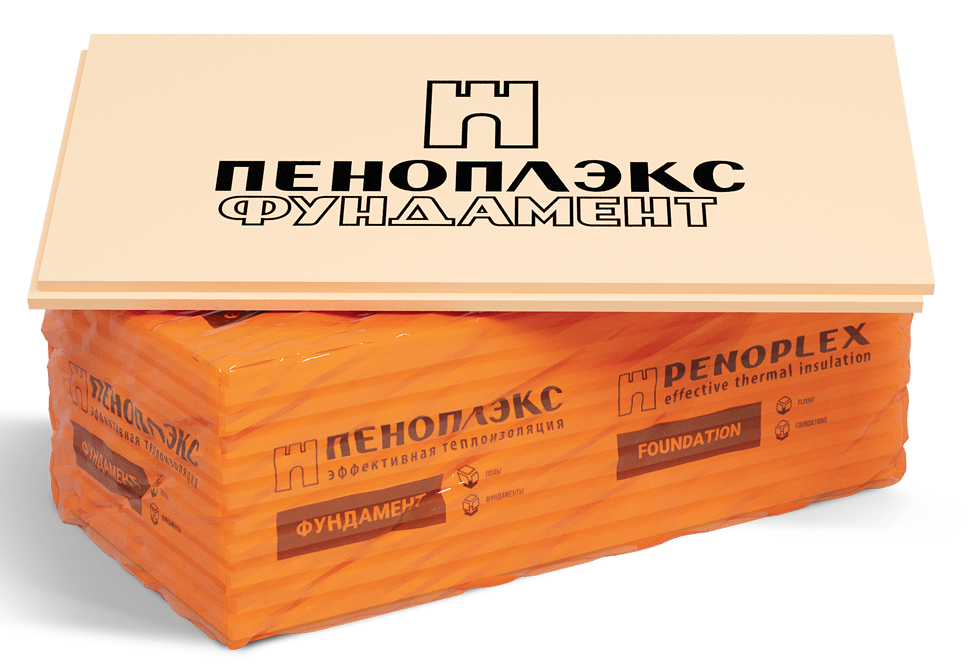 Утеплитель ПЕНОПЛЭКС Фундамент 100х585х1185 (уп.4шт 2,7729м2 0,2772м3)