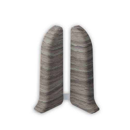 210Заглушки (левая/правая) Лексида 55мм Дуб пепельный (10пар)