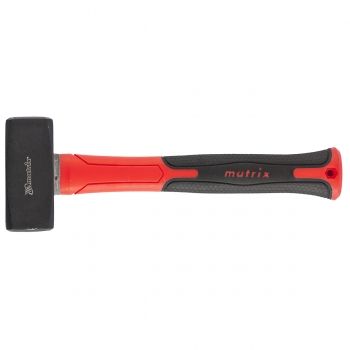 Кувалда 2000 гр фибергласовая обрезиненная рукоятка