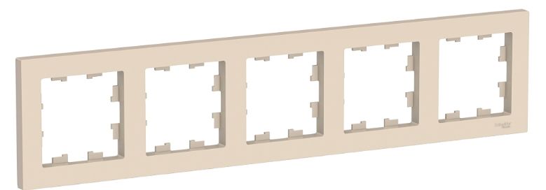 Рамка 5-м AtlasDesign универс. беж. SchE