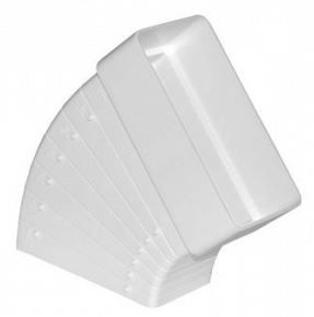 Колено плоское разноугл. 60х120 612 КРП (Эковент)