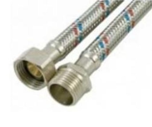 Подводка СТМ для воды сталь 1/2 г/ш 150 см CWFHM150