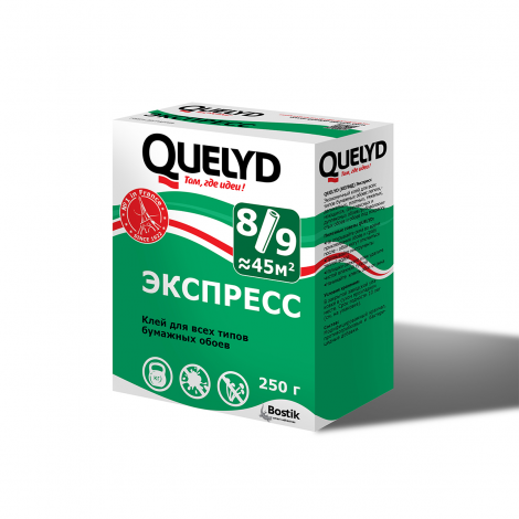 Клей обойный Quelyd Экспресс (0,250 кг)/30