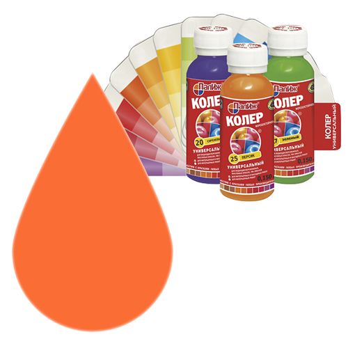 Колеровочная паста Палиж №25 - Персик (0,1 л)