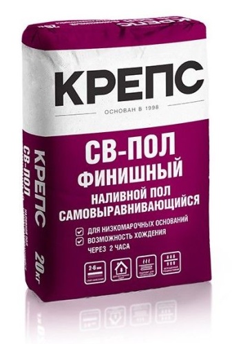 Пол финишный КРЕПС СВ 2-6 мм (20 кг) /56