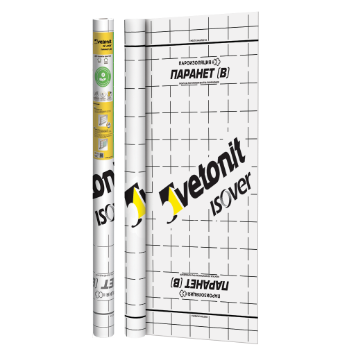 Пароизоляция Vetonit (ISOVER) Паранет В (70м2)